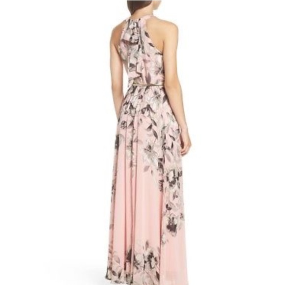 Belted Chiffon Maxi - Picture 2 of 5